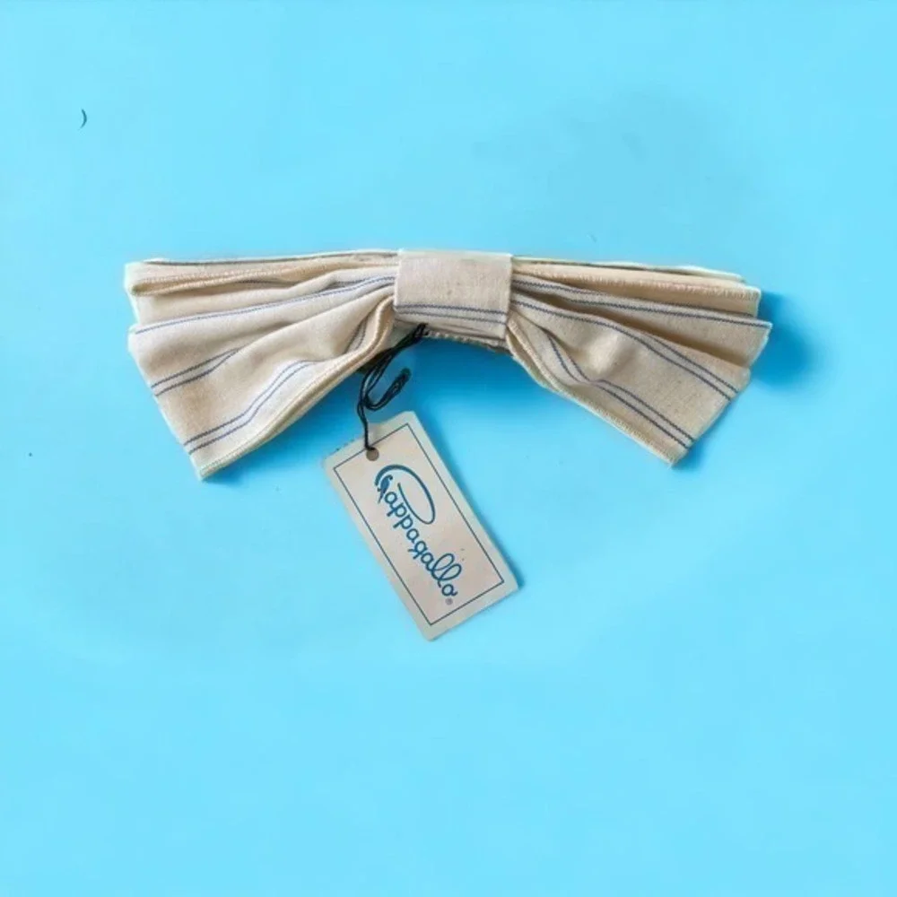 Vintage 1990’s Oversized Hair Bow Barrette Pappagallo NWT Deadstock